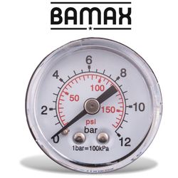 Pressure Gauge 40mm 1/4' Rear D4014r12